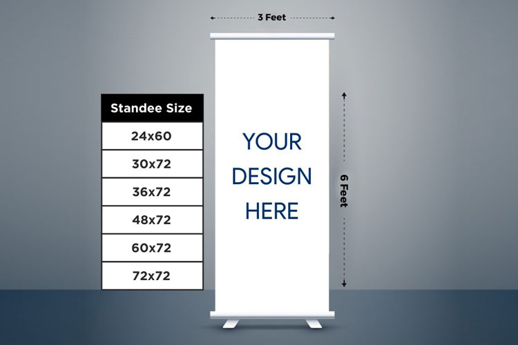 Choose The Right Size For Your Standees