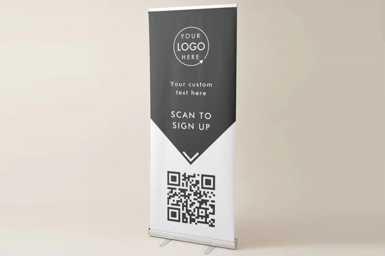 Include An QR Code in Standee