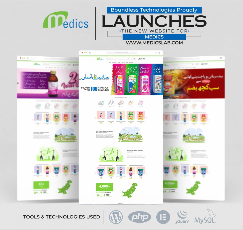Launch Medics Website