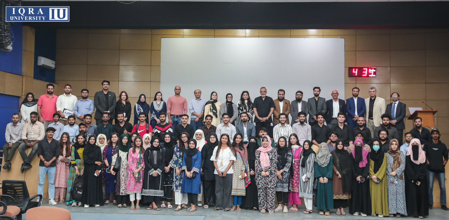 Mr. Muhammad Hussain at IU Core and Foba's Connect & Grow 2024