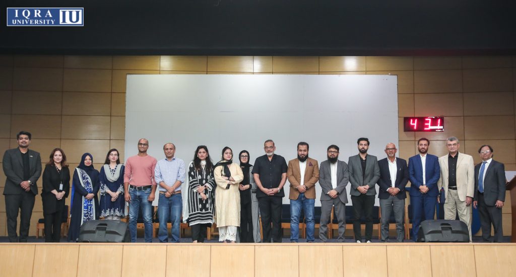 Mr. Muhammad Hussain with IU Core & FOBA (Entrepreneurship)