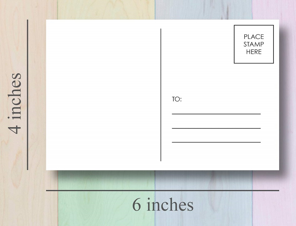 Postcard Size Flyer (4 x 6 inches)