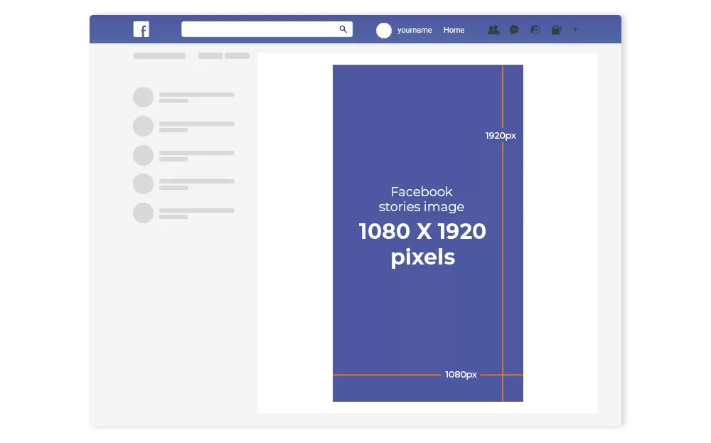 Facebook Stories Size