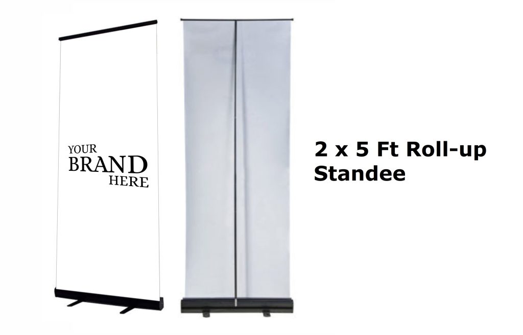 2 x 5 Ft Roll-up Standee