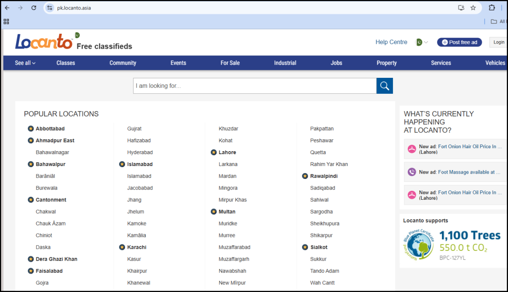 How to Post Free Classified Ads on pk.locanto.asia