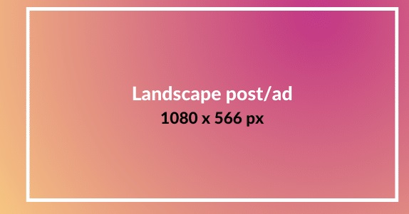 Instagram Landscape Post Size