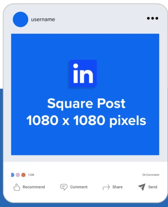 LinkedIn Square Post Size