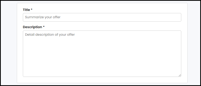 How to Create Tittle or Description For Classified Ads