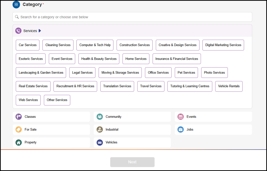 How to Select the Right Subcategory