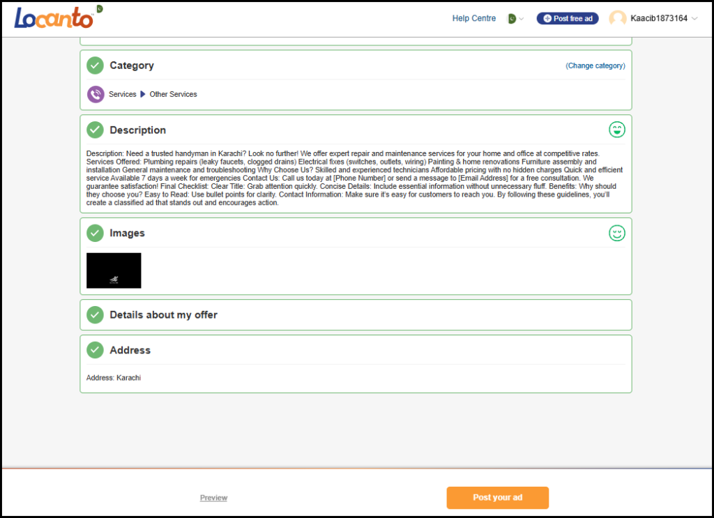 How to Post Free Classified Ads on PK.Locanto.Asia