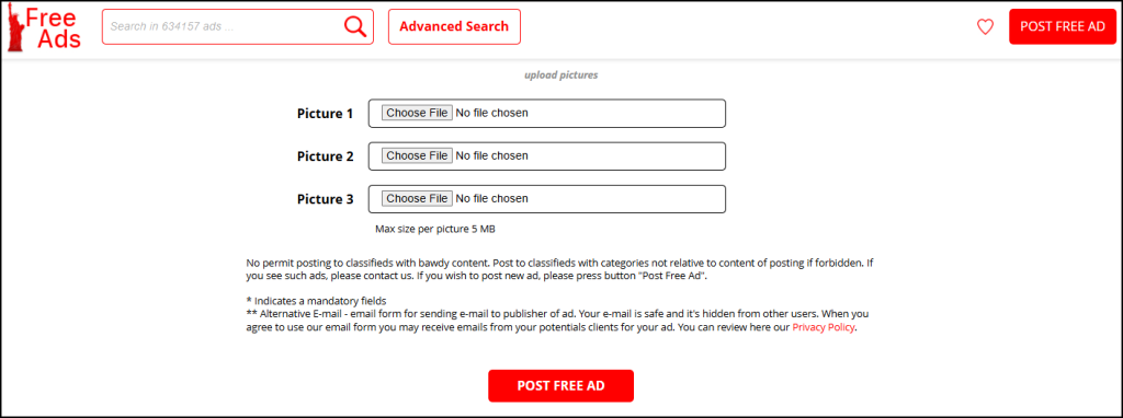 How to Upload Images on Freead1.net