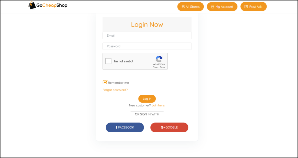 How to Login an Account on GoCheapShop.com