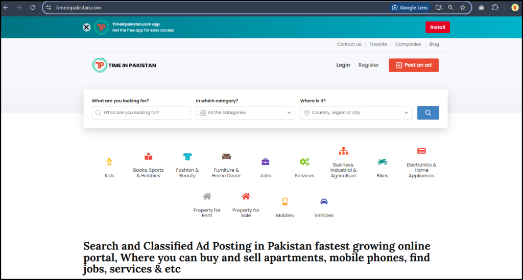 Top 10 Free Classified Ads Posting Website for Pakistan