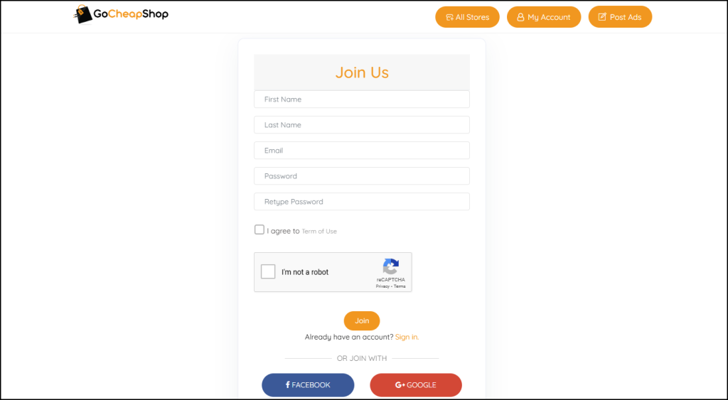 How to Create an Account on GoCheapShop.com