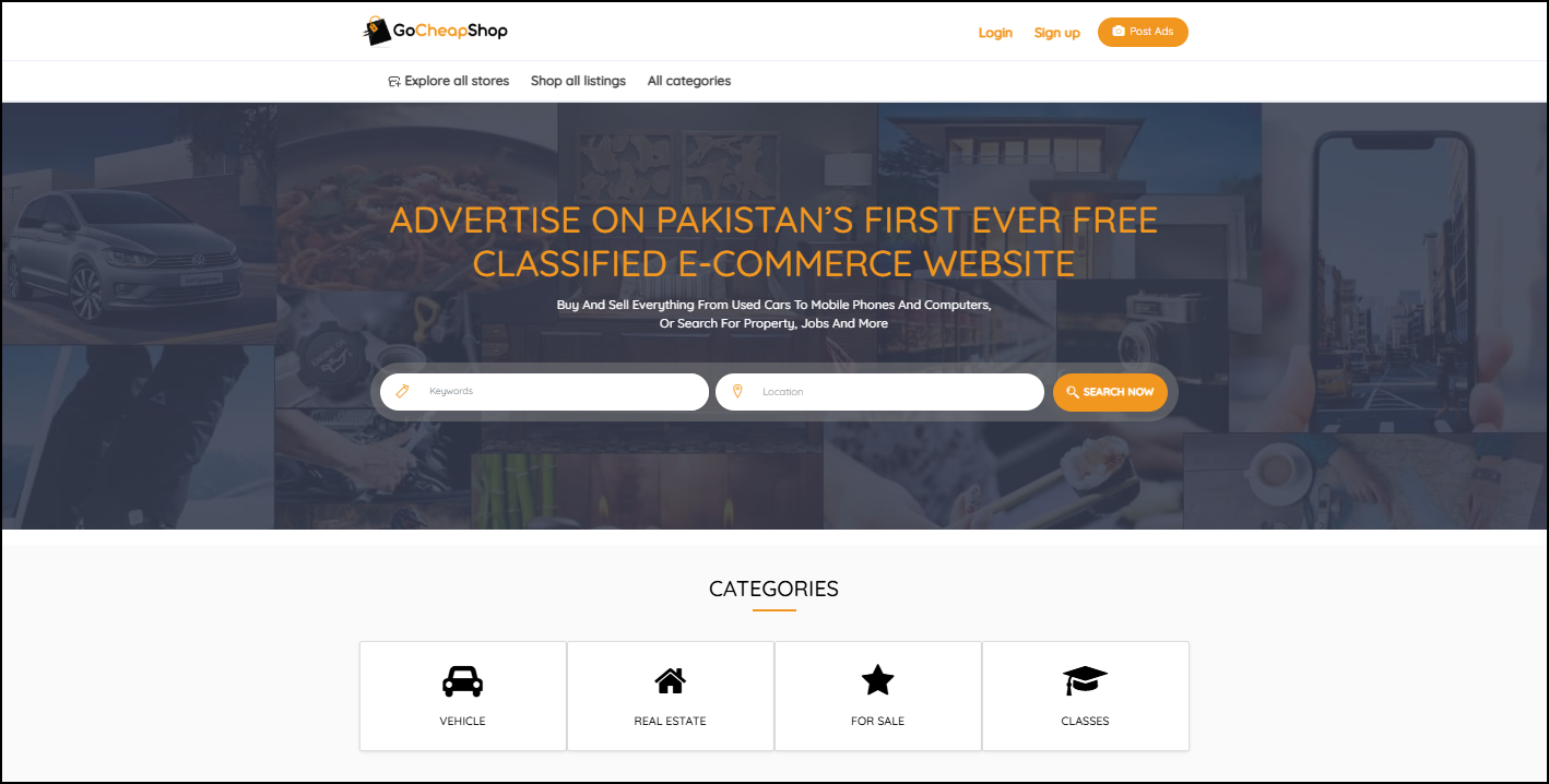 How to Post Free Classified Ads on GoCheapShop.com