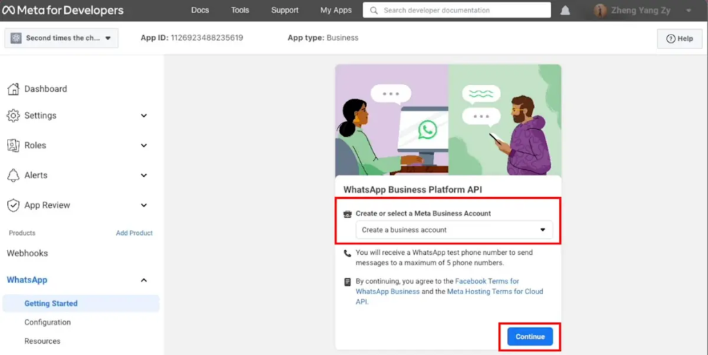 WhatsApp Business App