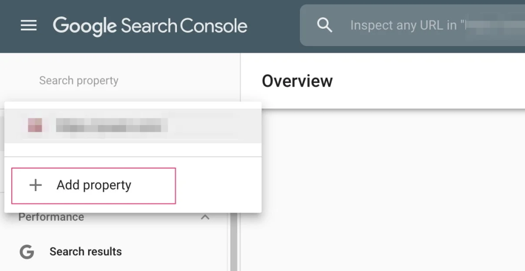 Search Console Account