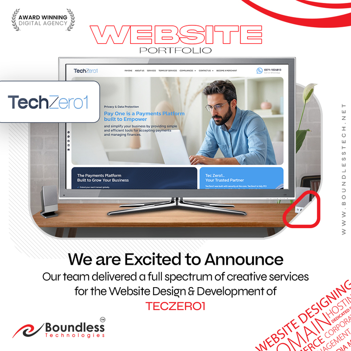 teczero1 Website redesign