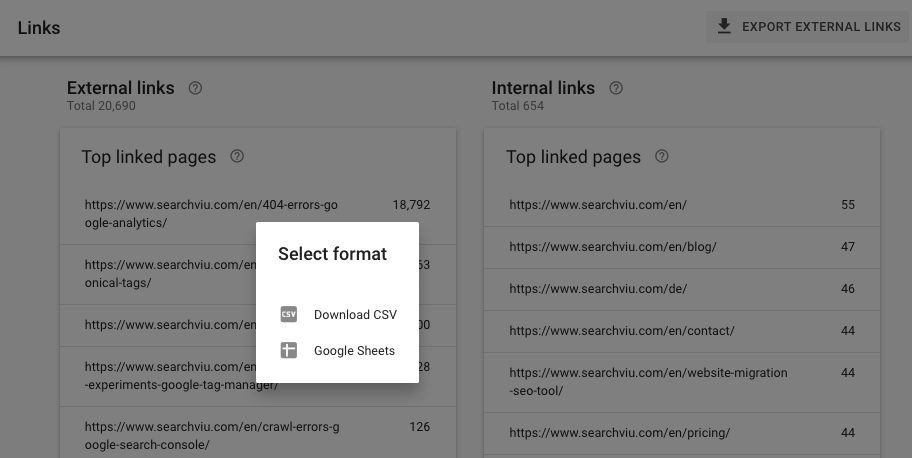 GSC Backlinks