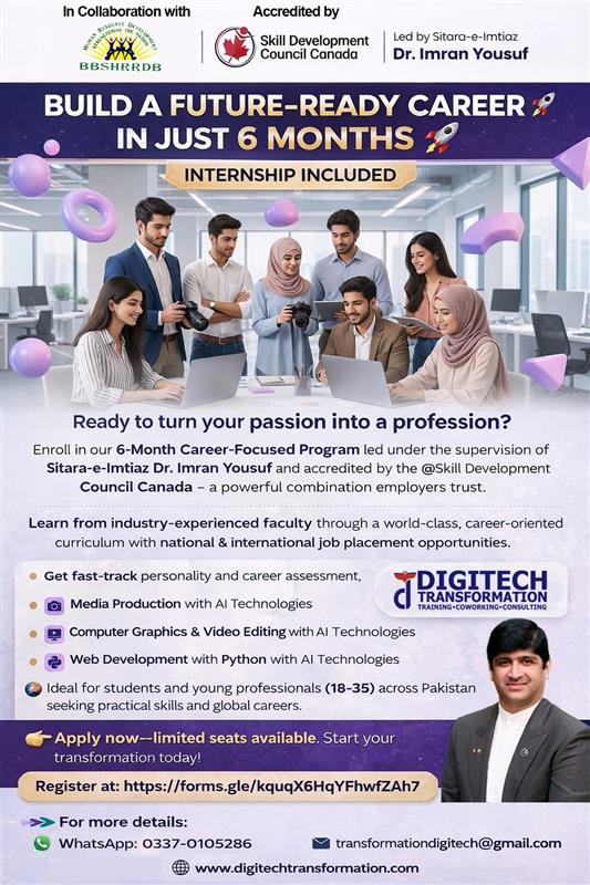 Build a Future-Ready Career in 6 Months