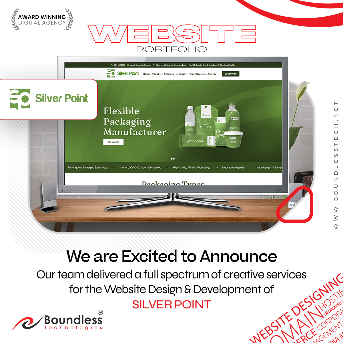 Launch Website for Silver Point
