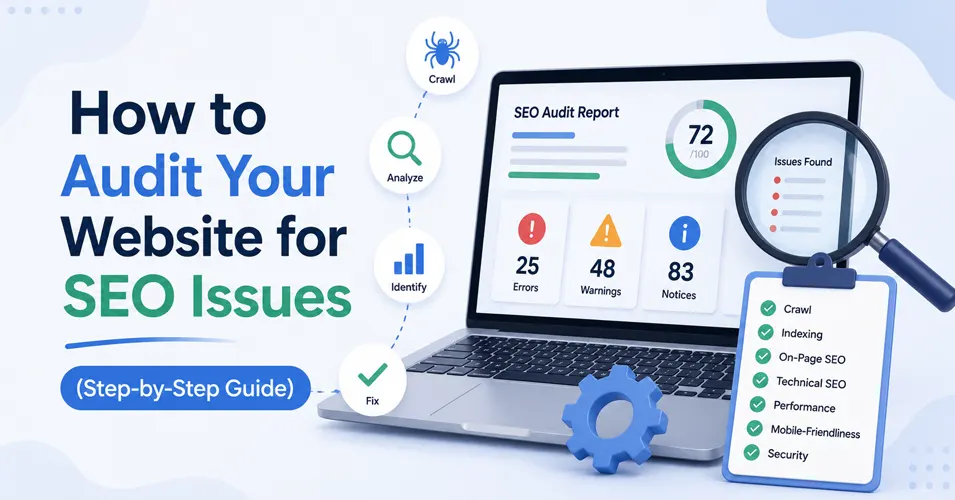How to Audit Your Website for SEO Issues (Step-by-Step Guide)