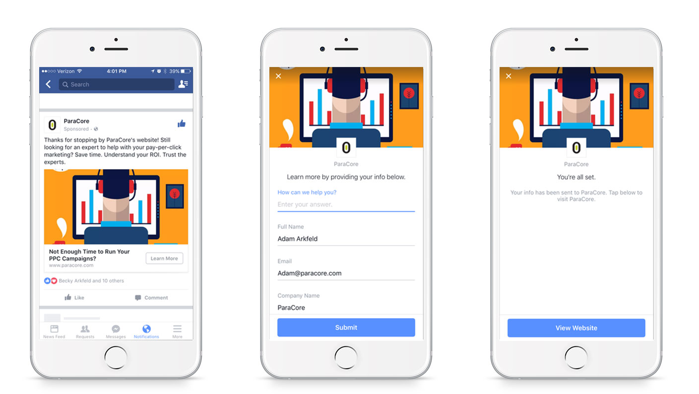 Facebook Lead Generation Ads