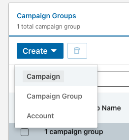 LinkedIn Campaign Manager