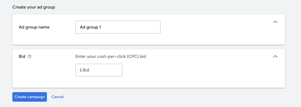 Google Ads Campaign