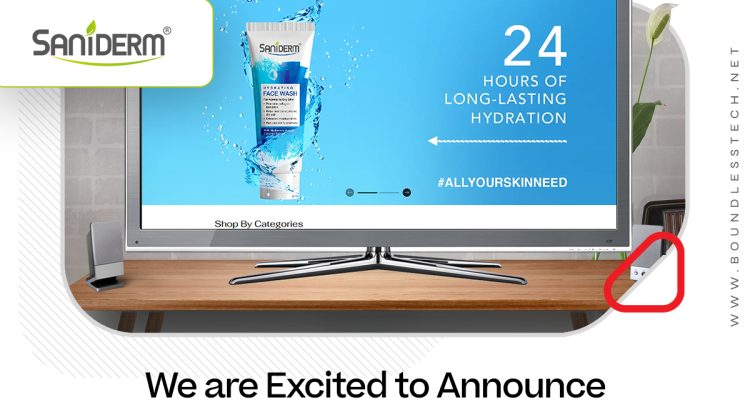 Saniderm Website Launch