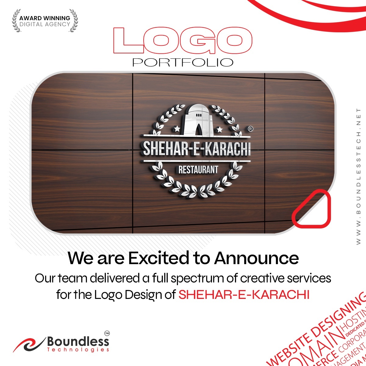 Boundless Technologies Unveils New Logo for Shehar-e-Karachi!