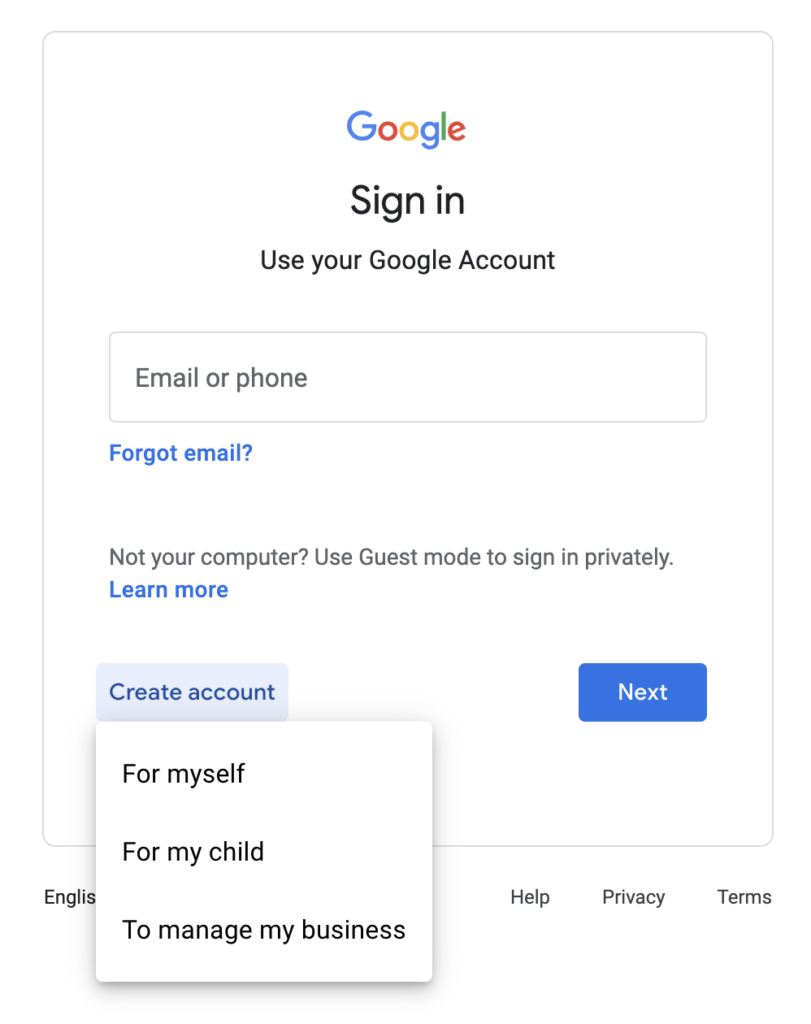 Google Account
