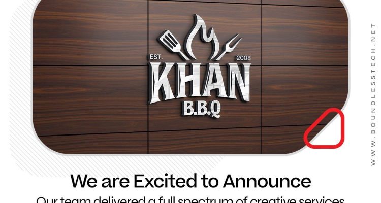 Boundless Technologies Designs Khan B.B.Q Logo