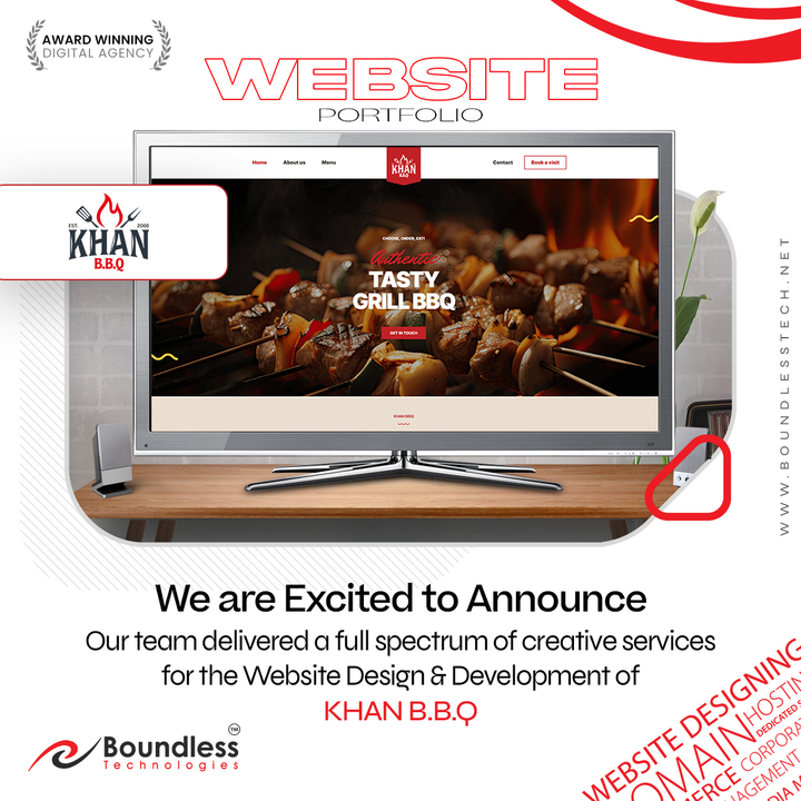 khan bbq website launch