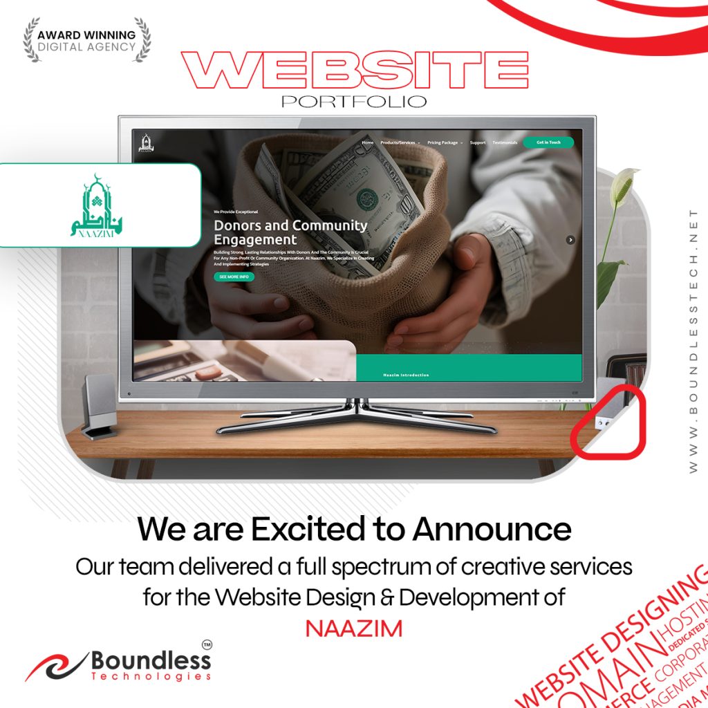 Launch Website for Naazim